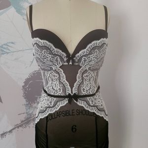 Victoria secret lingerie with white lace